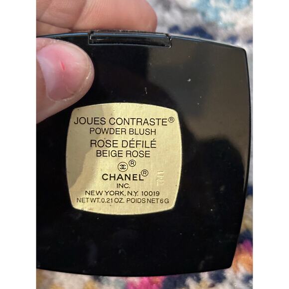 Vintage Chanel Women's Rose Defile Joues Contraste Powder Blush - Picture 4 of 6